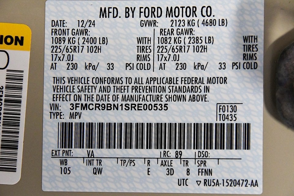 2025 Ford Bronco Sport Big Bend