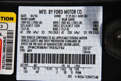 2026 Ford Bronco Sport Big Bend Bronze