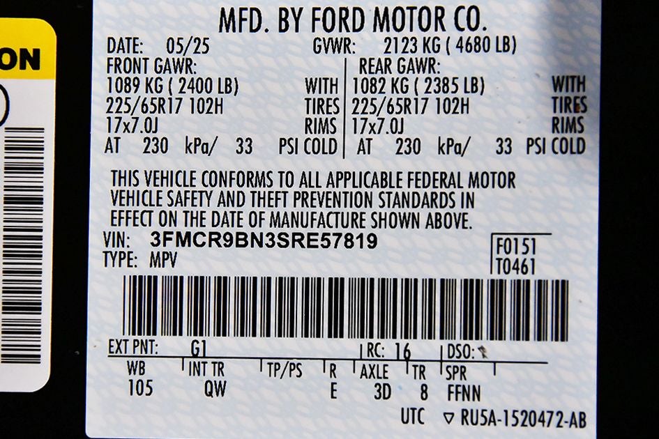 2025 Ford Bronco Sport Big Bend