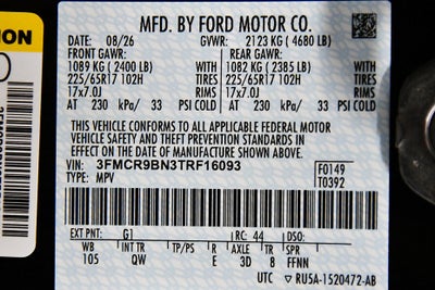2026 Ford Bronco Sport Big Bend