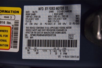 2025 Ford Bronco Sport Big Bend