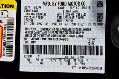 2026 Ford Bronco Sport Big Bend Bronze