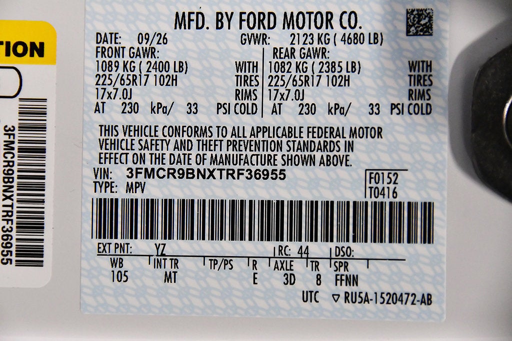 2026 Ford Bronco Sport Big Bend Bronze