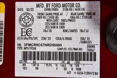 2022 Ford Bronco Sport Outer Banks