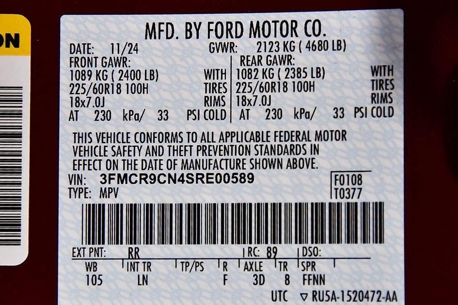 2025 Ford Bronco Sport Outer Banks