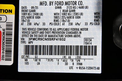 2025 Ford Bronco Sport Outer Banks