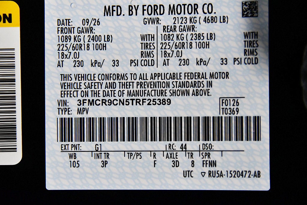 2026 Ford Bronco Sport Outer Banks