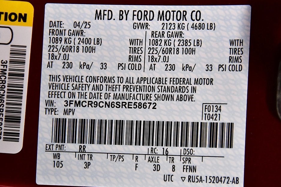 2025 Ford Bronco Sport Outer Banks