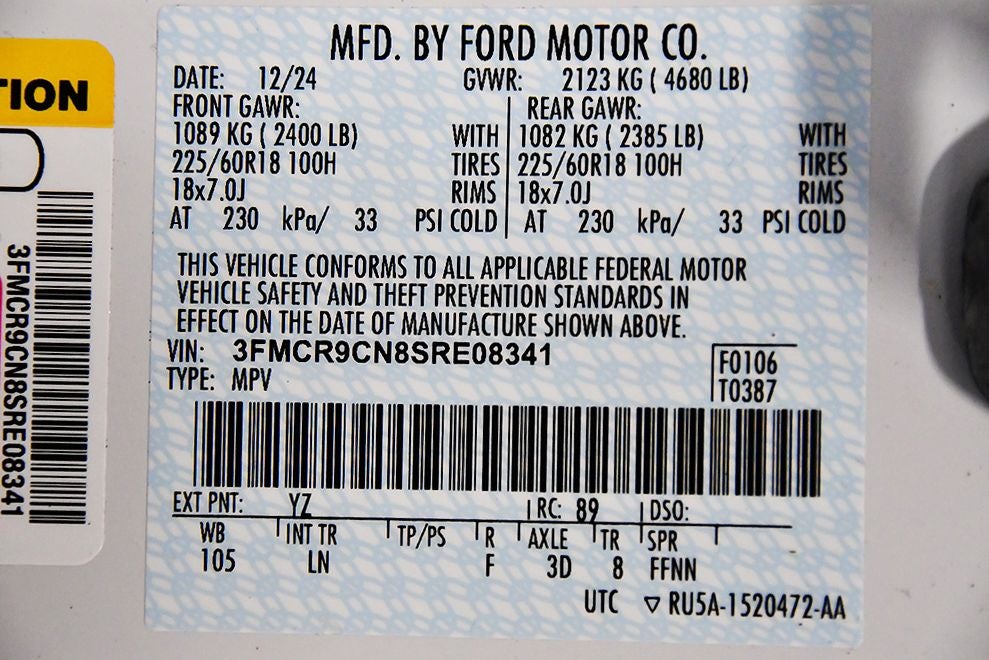 2025 Ford Bronco Sport Outer Banks