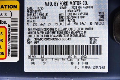 2025 Ford Bronco Sport Outer Banks