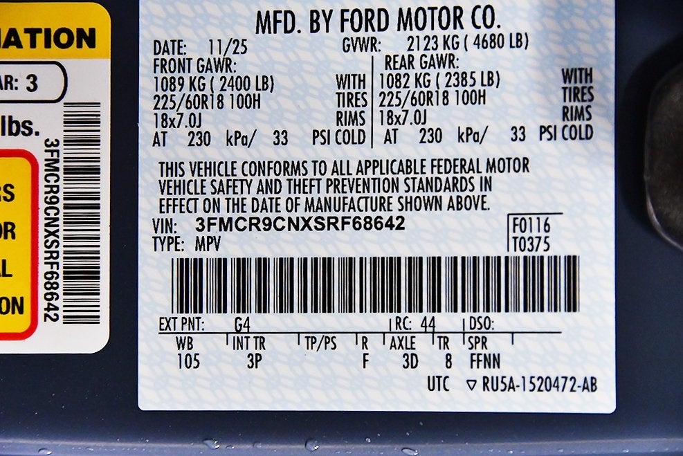 2025 Ford Bronco Sport Outer Banks