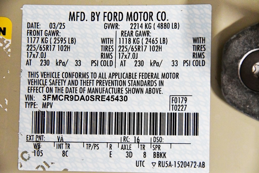 2025 Ford Bronco Sport Badlands