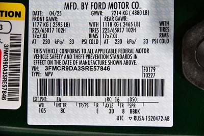 2025 Ford Bronco Sport Badlands