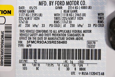 2025 Ford Bronco Sport Badlands