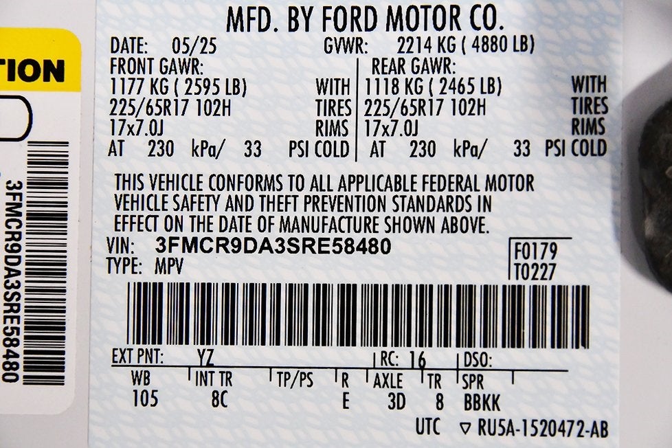 2025 Ford Bronco Sport Badlands