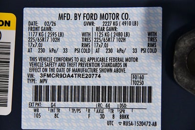 2026 Ford Bronco Sport Badlands