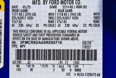 2025 Ford Bronco Sport Badlands