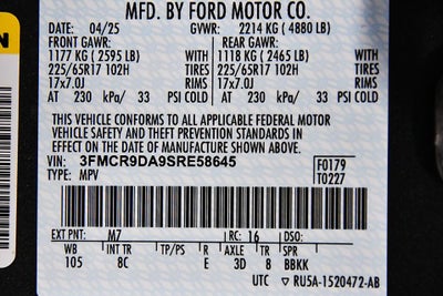 2025 Ford Bronco Sport Badlands