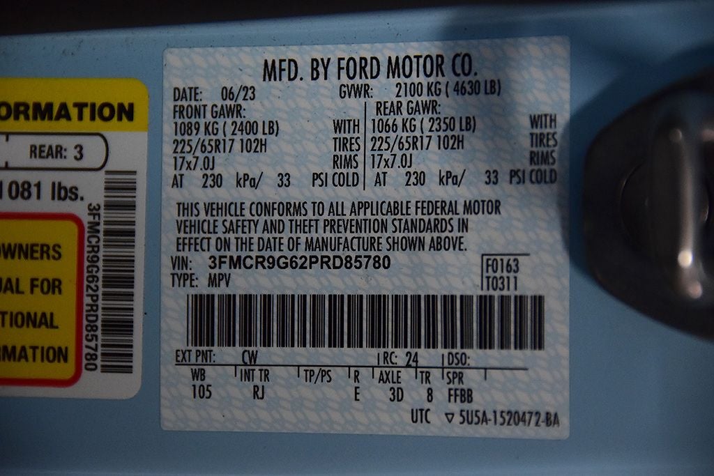 2023 Ford Bronco Sport Heritage