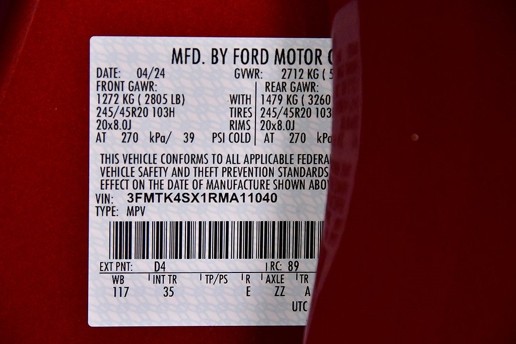 2024 Ford Mustang Mach-E GT