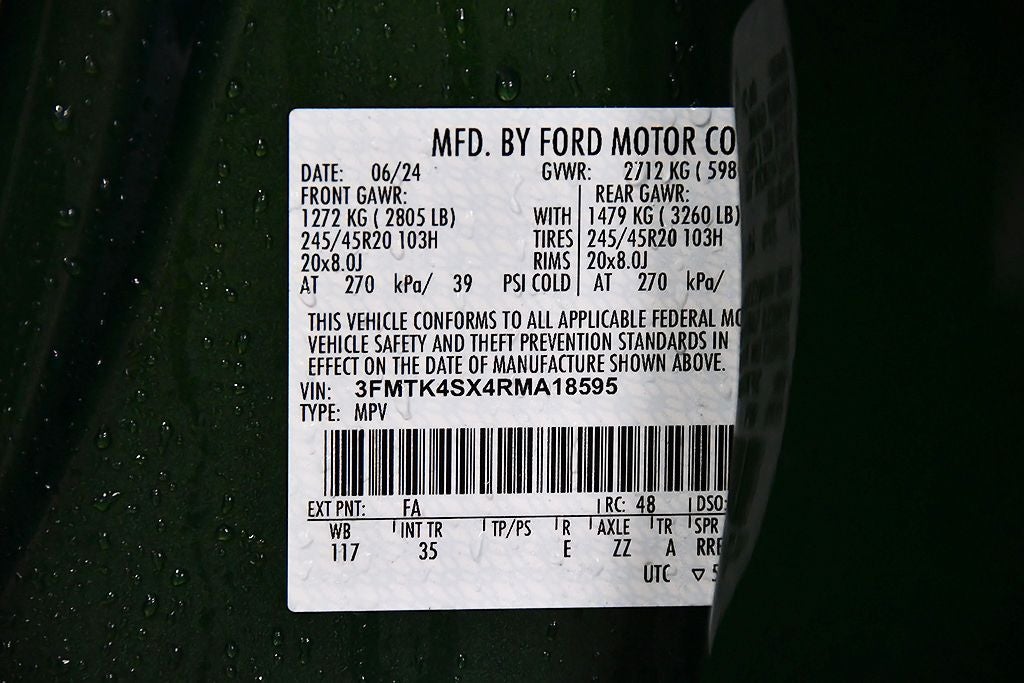 2024 Ford Mustang Mach-E GT