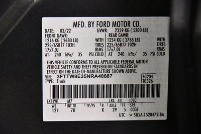 2022 Ford Maverick XLT