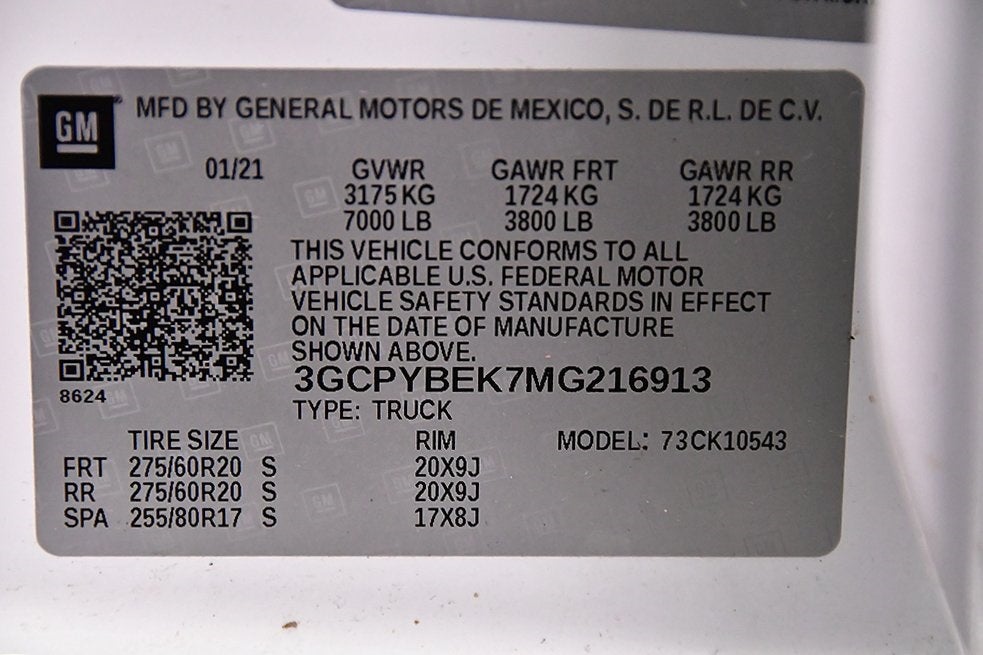 2021 Chevrolet Silverado 1500 Custom