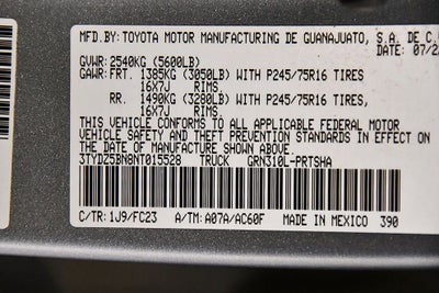 2022 Toyota Tacoma SR5 V6