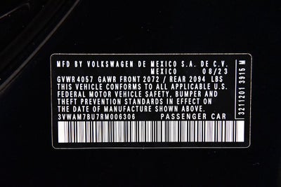 2024 Volkswagen Jetta 1.5T Sport