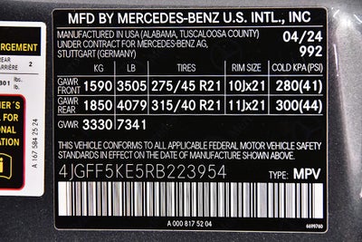 2024 Mercedes-Benz GLS GLS 450 4MATIC®