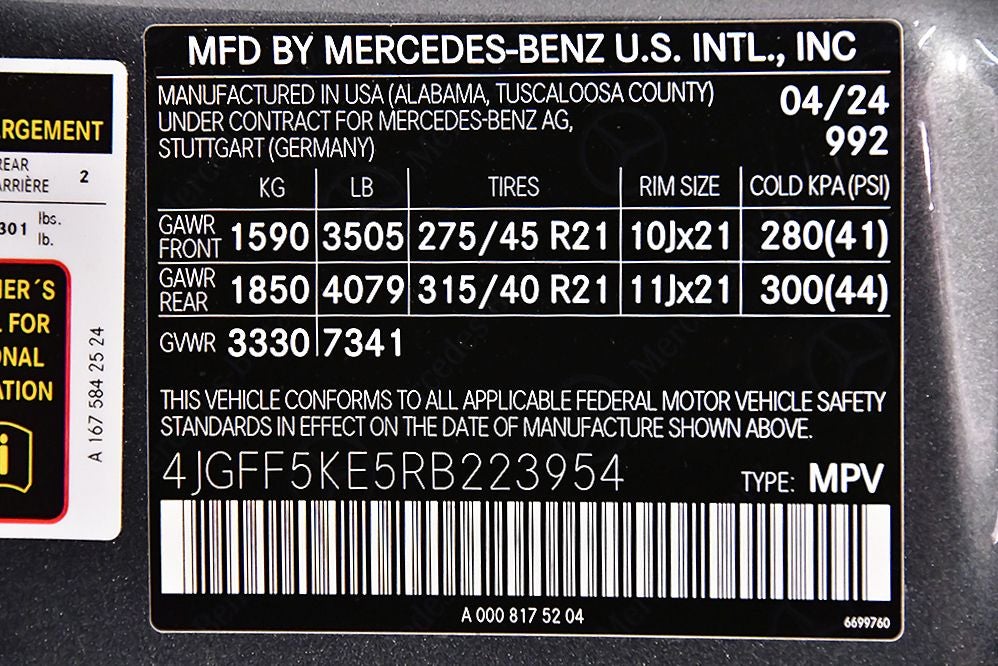 2024 Mercedes-Benz GLS GLS 450 4MATIC®