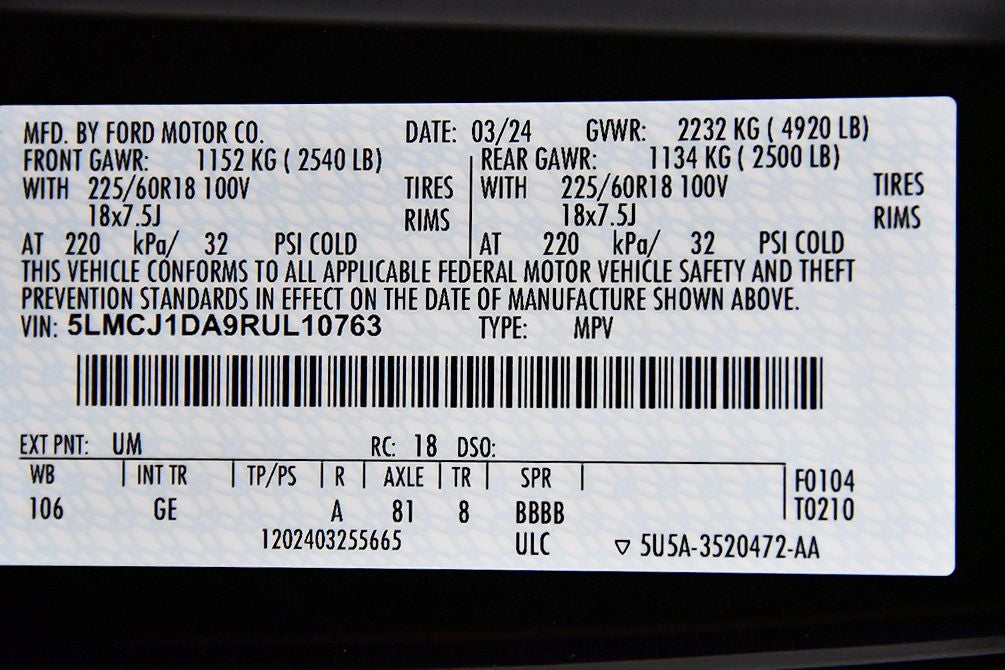 2024 Lincoln Corsair Premiere