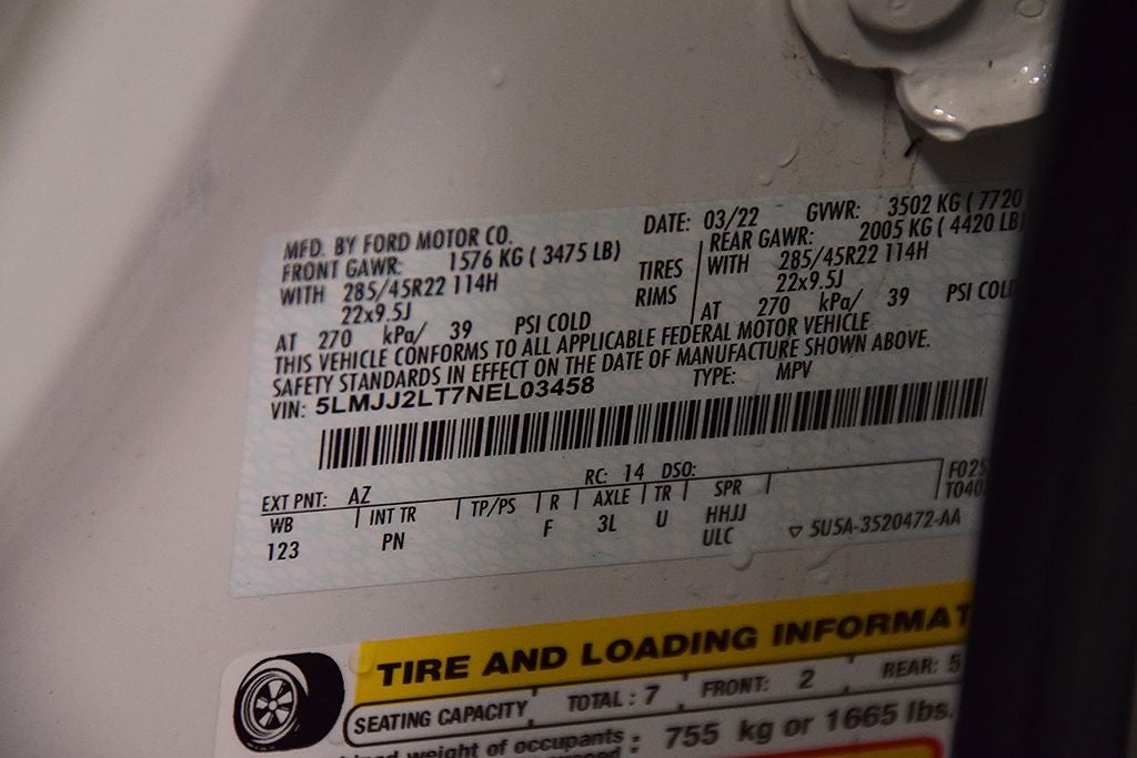 2022 Lincoln Navigator Reserve