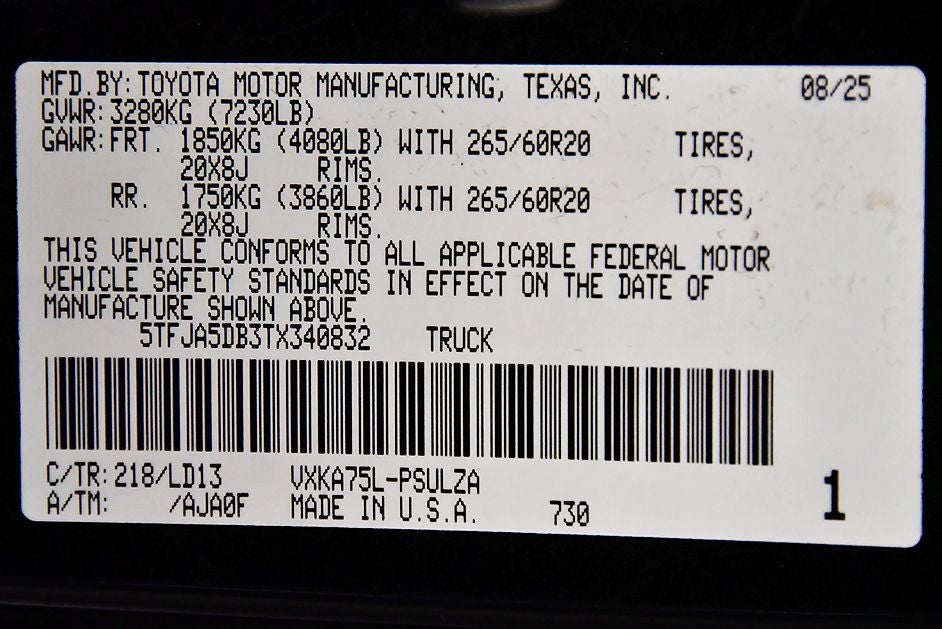 2026 Toyota Tundra Limited