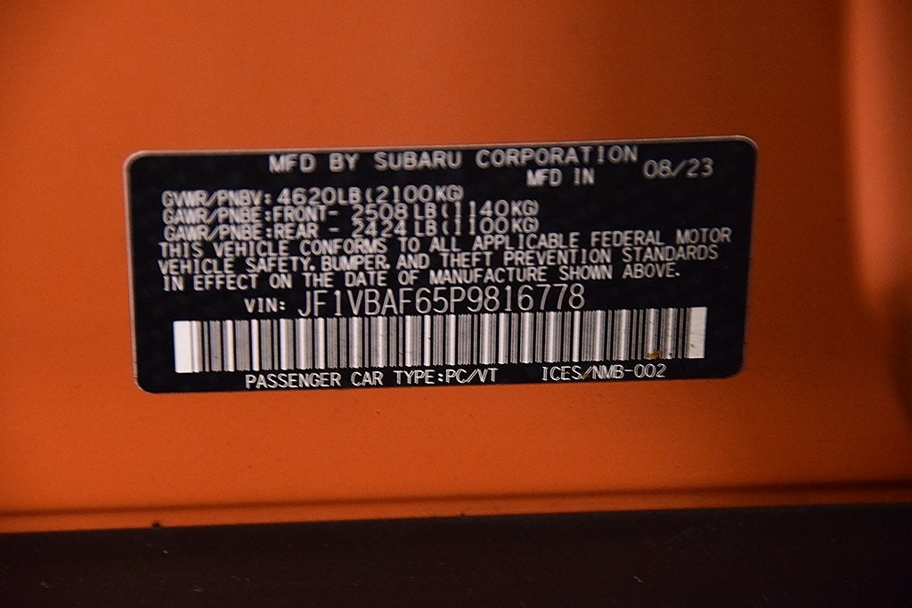 2023 Subaru WRX Premium