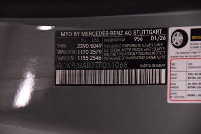 2026 Mercedes-Benz AMG® GT Base 4MATIC®