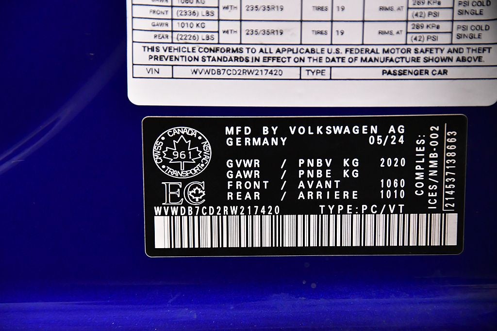 2024 Volkswagen Golf R 2.0T